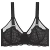 Black lace bra, a comfortable and breathable women's underwear without underwire Item Picture